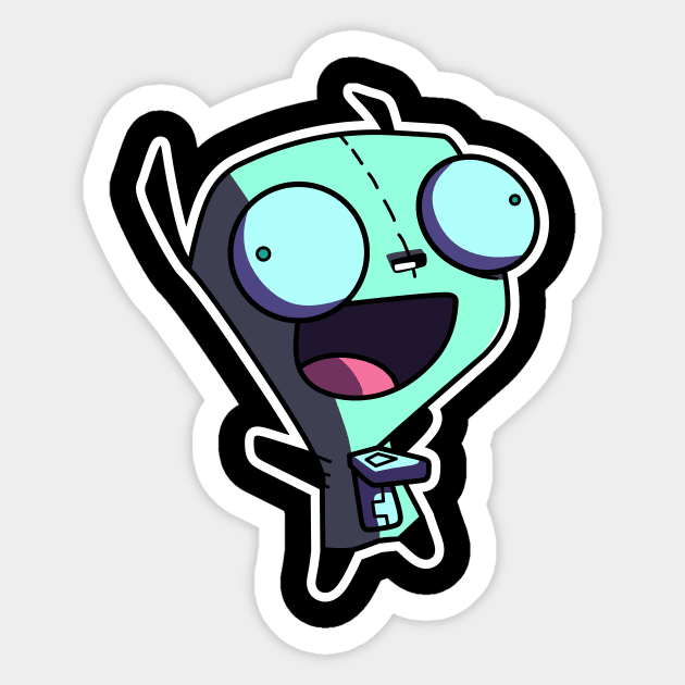 HAPPY GIR Sticker by Vixie Hattori